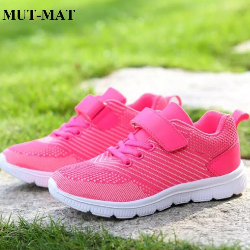 

kids shoes 2019 New Children sports shoes girls fashion wear casual shoes buckle non-slip wild children's shoes