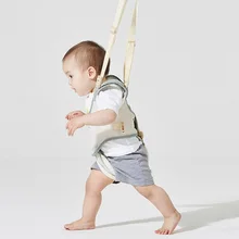 Съемная малыша детские ремни безопасности детские ходунки до 2 лет поводок Рюкзак поводки Multi Функция ребенок Прогулки помощник тренер ремень