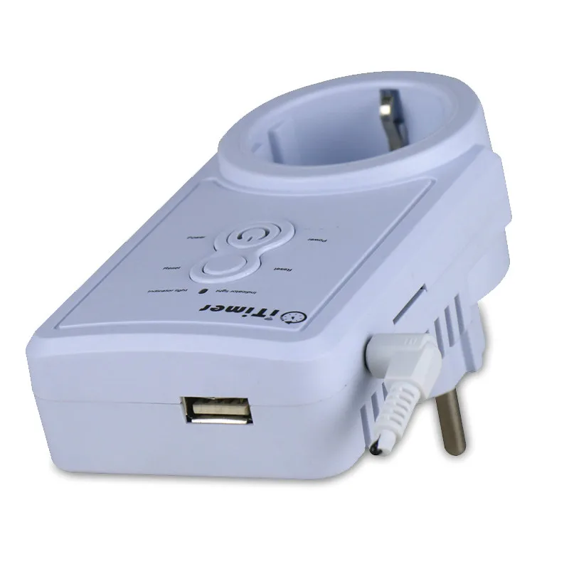 GSM Smart Home Power Outlet Plug Socket Cellphone English Russian SMS Remote Control Timing Switch Temperature Controller New