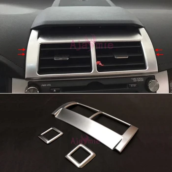 

Interior Dashboard Air Conditioner AC Vent Outlet Cover Kit Trim 2015 2016 2017 Chrome Car Styling For Toyota Camry Accessories