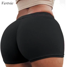 Vertvie сексуальные шорты для йоги твердые дышащии эластичные для талии фитнес-шорты женщины нижнее белье трусы боксеры 11 цветов s m l