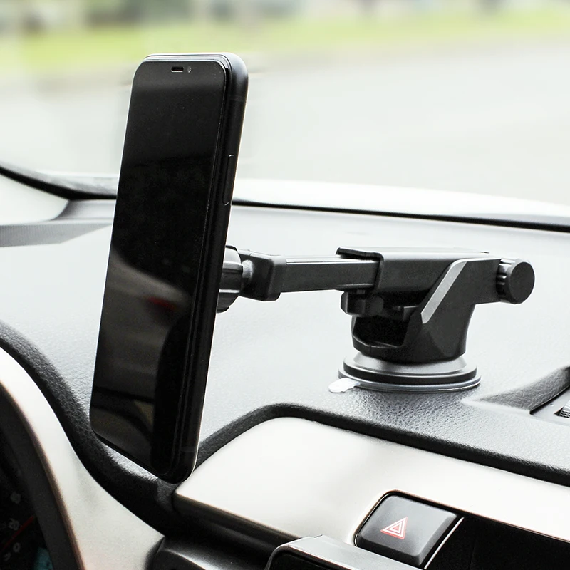 Универсальный автомобильный держатель для телефона на приборную панель, лобовое стекло, магнитное крепление для телефона, автомобильное крепление для iPhone, автомобильный Мобильный держатель для смартфона, Voiture