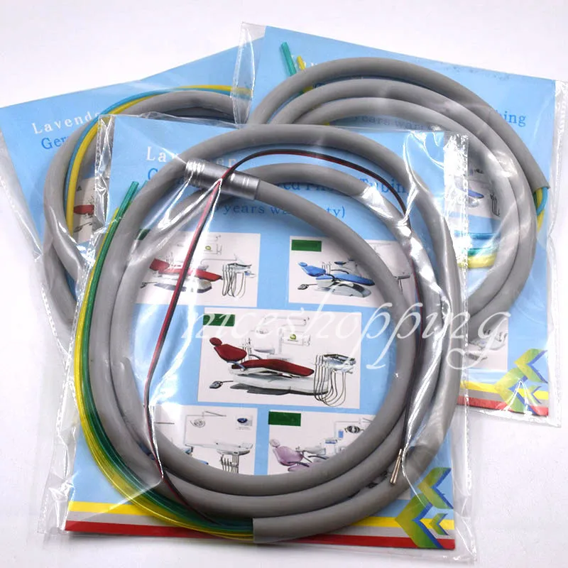 

OSLDENT 2/4/6 Holes Dental Silicone Tubing Hose For Air Turbine High Speed Handpiece 1Pcs 3 Types Choose