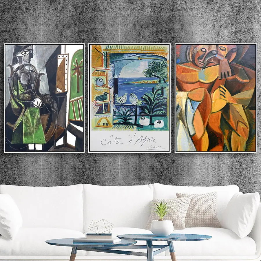 Wall Art Decoration Paintings by Pablo Picasso Printed on Canvas