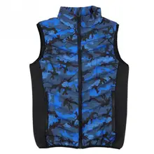 Для мужчин питание тепловой жилет хлопок USB Smart с подогревом куртка без рукавов зимние спортивные теплые держать носить пальто для спорта на открытом воздухе