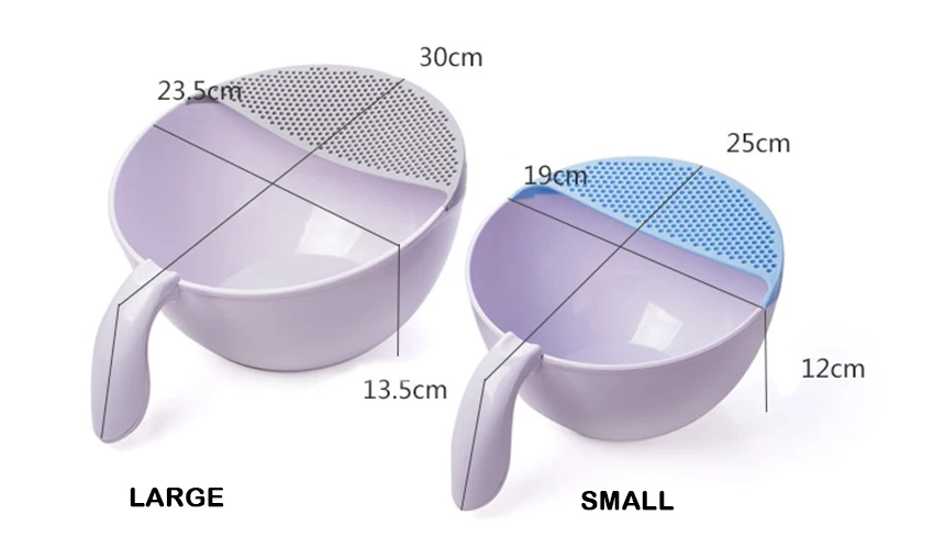 1 шт творческие ручки для сито для промывки риса яркий кухонный пластиковый водосток корзина для овощей Кухня краску риса Корзина Дуршлаг гаджет