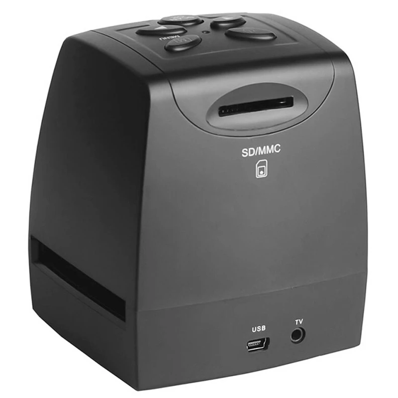  Portable High Resolution 135 Film Scanner 35Mm Slide Film Converter Photo Digital Image Viewer With