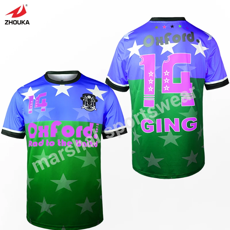 full sublimation custom OEM soccer football jersey t-shirt thai quality