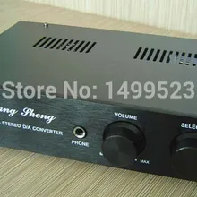 DAC-01 черная трубка ЦАП-предусилитель USB аудио декодер+ усилитель для наушников с TE7022L usb дочерняя карта