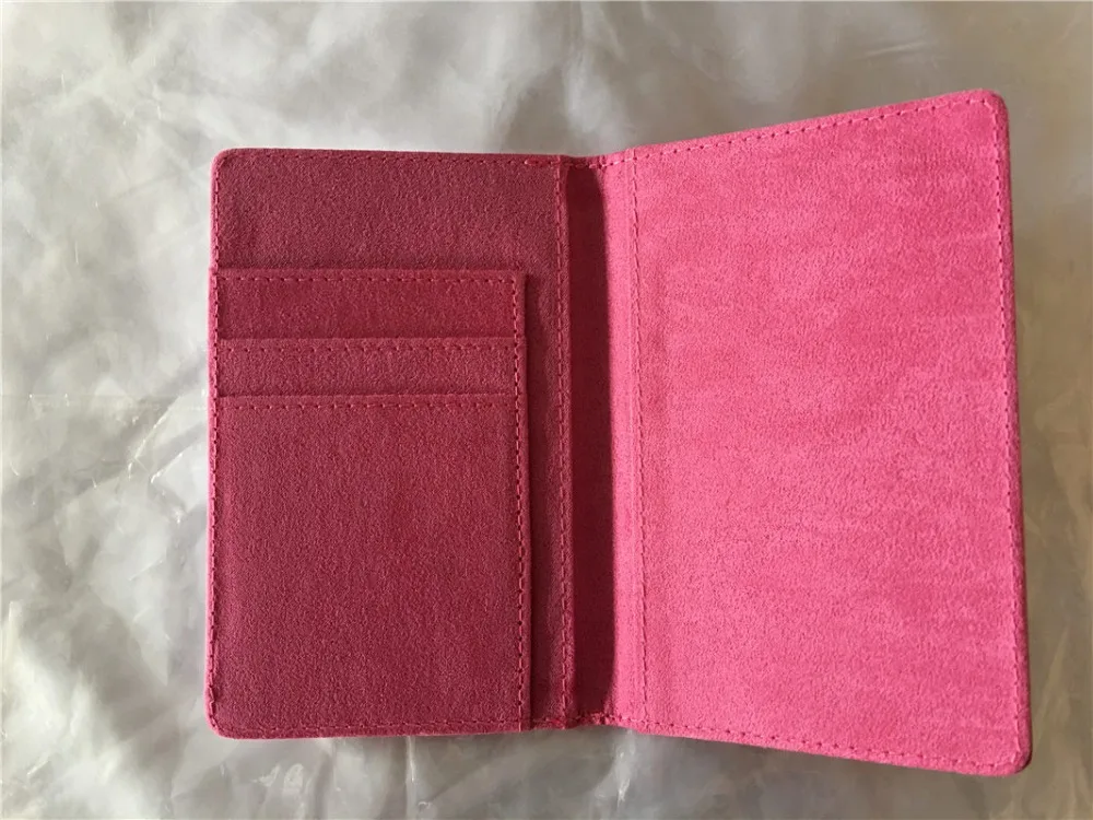 Сублимационная Обложка для паспорта, держатели для карт, кожаный чехол для паспорта с принтом сердца, пустые расходные материалы, 6 цветов, 15 шт./лот