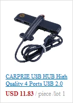 CARPRIE usb-хаб зарядное устройство 8 портов USB зарядное устройство Быстрая зарядка концентратор+ type-C Быстрая зарядка 40 Вт QC 3,0 светодиодный дисплей с адаптером питания с британской вилкой