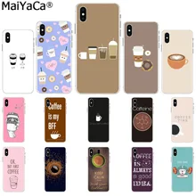 MaiYaCa чашка для кофейного вина с рисунком книги ТПУ мягкий чехол для телефона для iPhone X XS MAX 6 6s 7 7plus 8 8Plus 5 5S SE XR