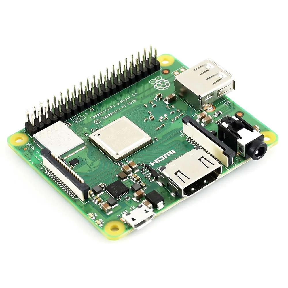 Raspberry Pi 3 Модель A+, с большинством улучшений, как Raspberry Pi 3B+, в меньшем форм-факторе, и более низкой цене