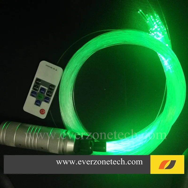 3w fiber optic light kits with RF