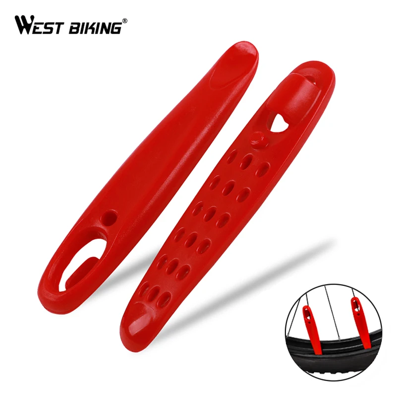 

WEST BIKING 2pcs Bicycle Tire Lever MTB Bike Wheel Repair Tire Remove Tools Cycling MTB Mountain Bike Type Spoon Repair Tools
