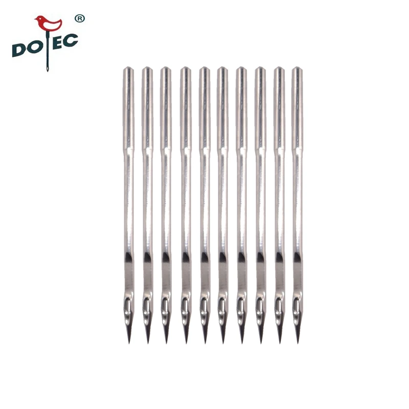 

10pcs needle/lot dotec DDX1 SY4950 214X1 328 industrial heavey duty sewing needles for shoe-broder threading sewing machine