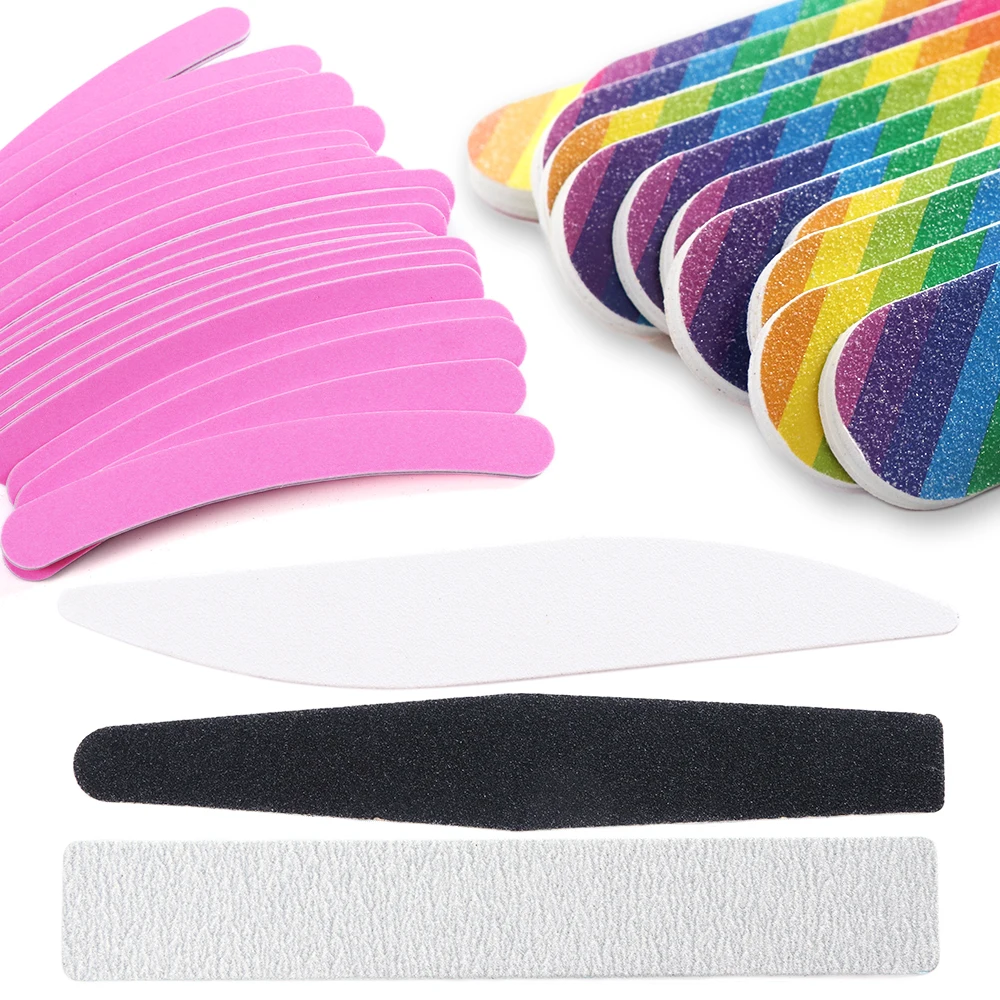 

5pcs Nail File Sanding Buffer Block Durable Pedicure Manicure Buffing Sanding File UV Gel Polish Nail Art Tool Accessories JIA39