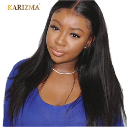 13X4 Lace Frontal Wig With Baby Hair Pre Plucked Lace Front Wigs 130% Indian Straight Hair Remy Human Hair Wig Natural Black 13X4 Lace Frontal Wig With Baby Hair Pre Plucked Lace Front Wigs 130% Indian Straight Hair Remy Human Hair Wig Natural Black