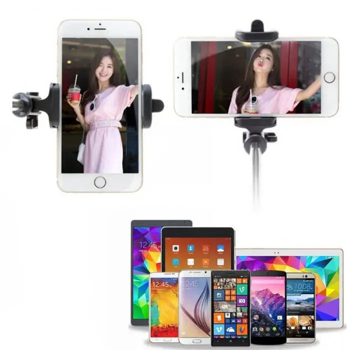 Mini Selfie Stick Mini Tripod Contractible With Bluetooth Remote Control For iOS& Android ND998