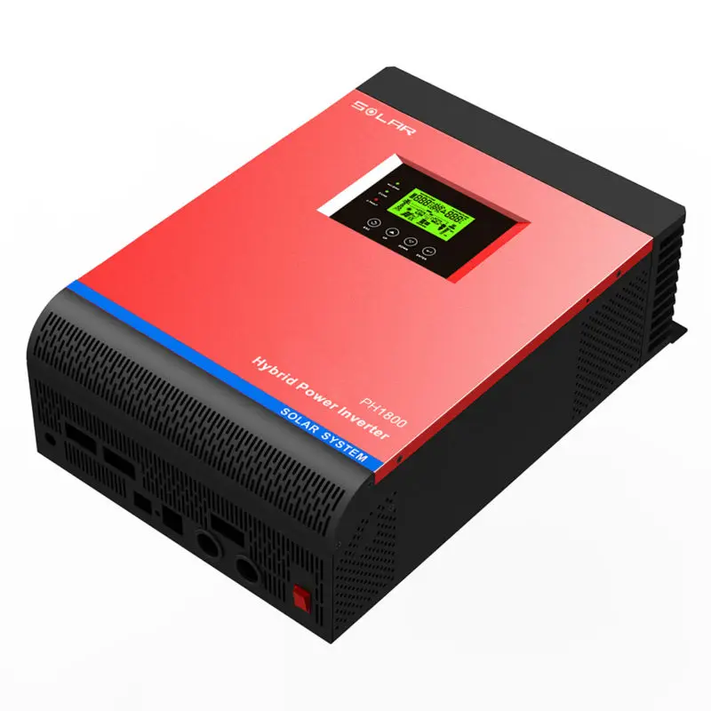 

MAYLAR@ 48VDC 4000VA Peak Power 8000VA On-off Grid Hybrid Inverter Built-in 60A MPPT Controller LCD Display