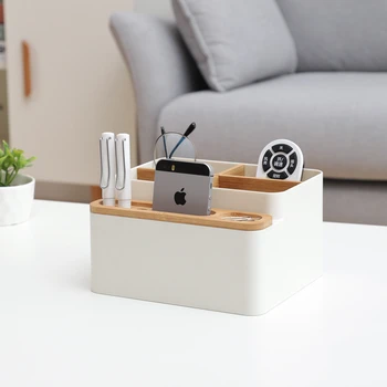 

Japanese Bamboo Boxes Multifunctional Desktop Capacity Makeup Cosmetic Display Organizer Jewelry Trinket Sundries Storage Drawer