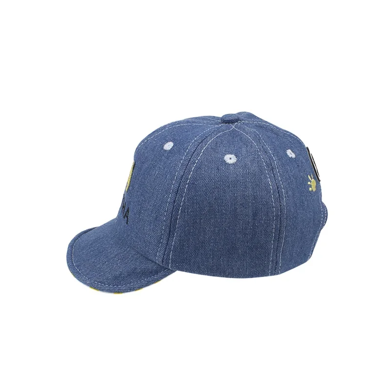 Cartoon Dog Baby Cap Cowboy Fashion Baby Boys Cap Cotton Denim Infant Hat Spring Toddler Sun Cap For Girls Baby Boys Clothing (27)