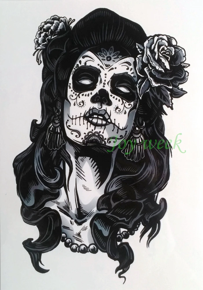 Водонепроницаемая Временная тату наклейка Goth psychic conjurator crow raven tatto стикер s флэш