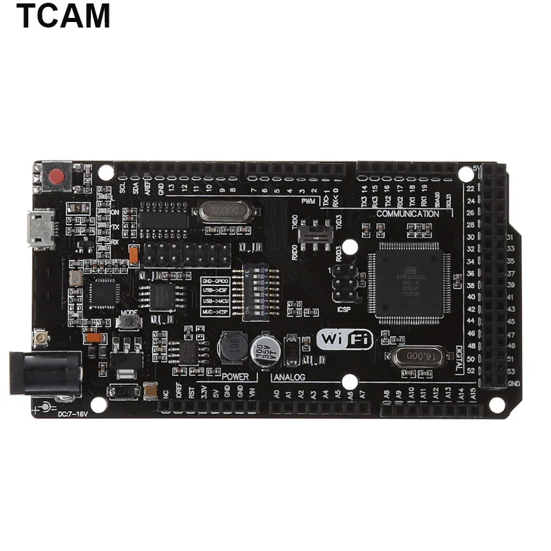 

WeMOS Mega + WiFi R3 ATmega2560 + ESP8266 USB-TTL For Arduino Mega NodeMCU