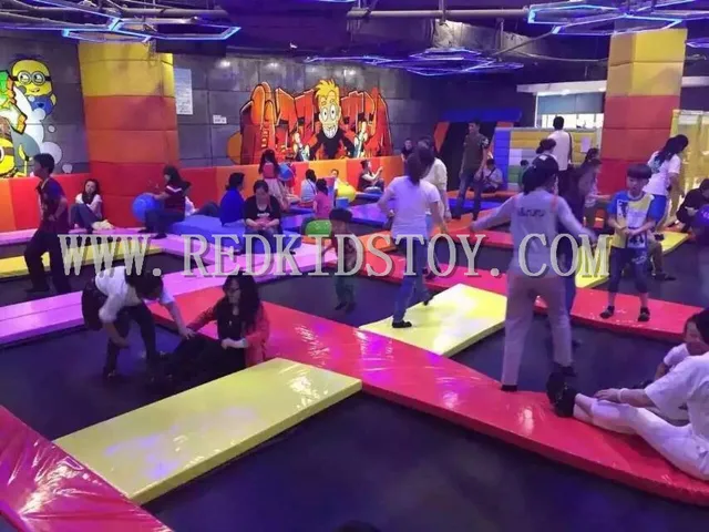 custom made huge trampoline
