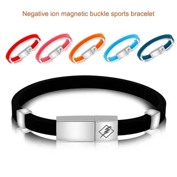 1 Pc Adjustable Anti Static Bracelet Negative ion Silicone Bracelet Remove The Body Static Waterproof Safety Working Sport ion bar length 800mm 860mm anti static eliminator ion bar