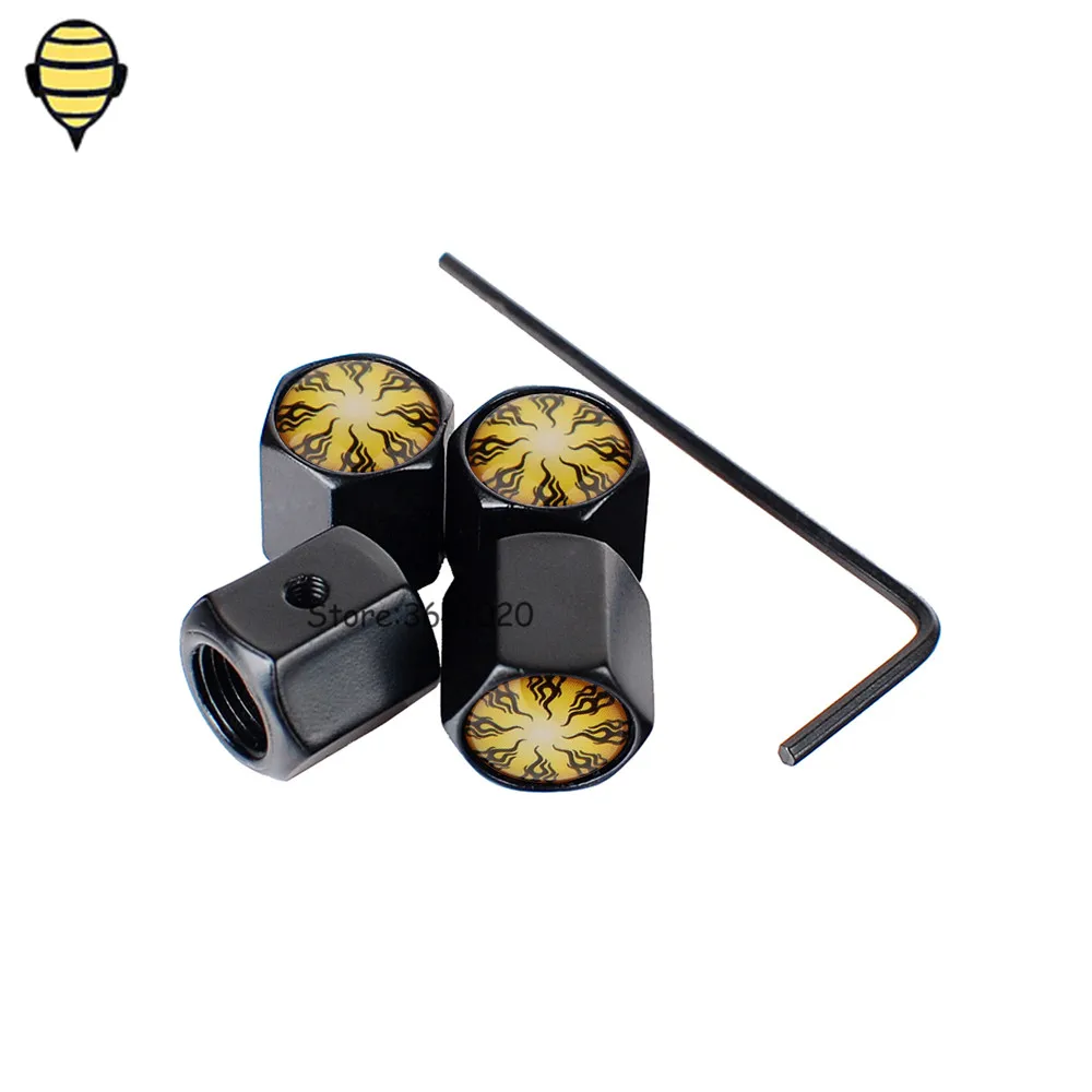 Car Styling Auto Car Wheel Tire Valve Stem Caps Sticker For Jeep Grand