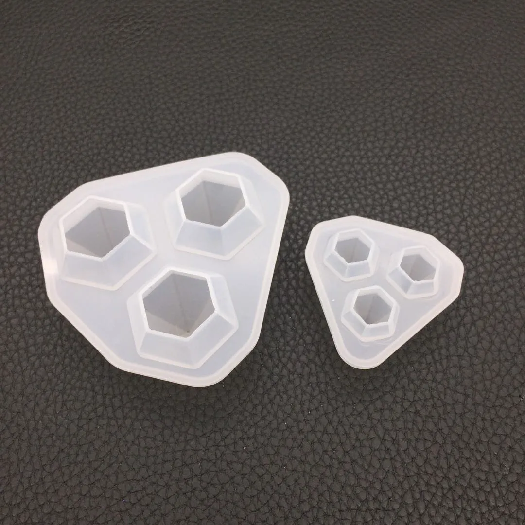 

Transparent Silicone Mould Dried Flower Resin Decorative Craft DIY Diamondl shape Type epoxy resin molds for jewelry