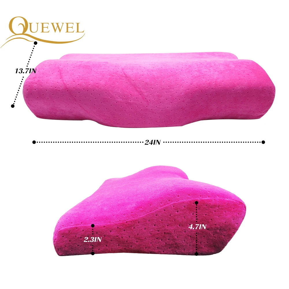 Eyelash Memory Pillow Slow Rebound Memory Foam Pillows Professional Eyelash Extension Special Pillow Grafted Salon/Sleeping Use