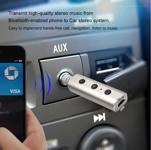 Беспроводной Bluetooth приемник адаптер 3 5 мм AUX jack 4 2 EDR Handsfree автомобильный аудио