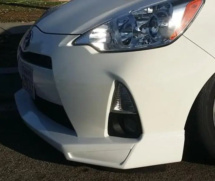 

FRP Front Lip For Toyota Prius C NHP10 AQUA 2011.12~ JP Style Glass Fiber Front Lip Body Kit Tuning Trim For Prius C Racing