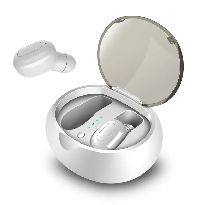 

2018 Exclusive Private Mode TWS Invisible Mini Earphone Bluetooth Headphone Wireless Headset Noise Canceling Earbud with Mic