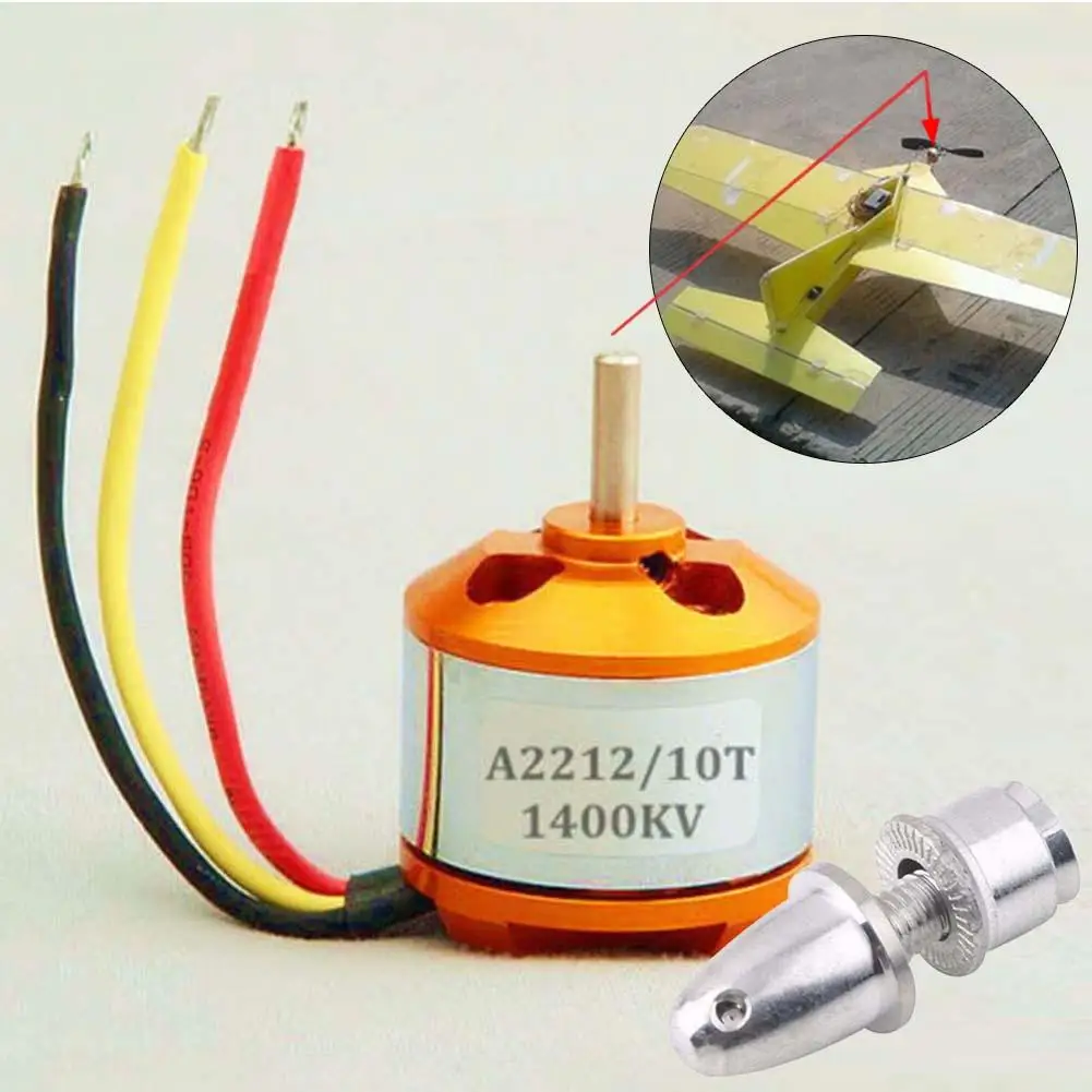 

A2212 KV1400 Kv1000 KV2200 RC Brushless motor rc spare parts Firepower for airplane helicopter