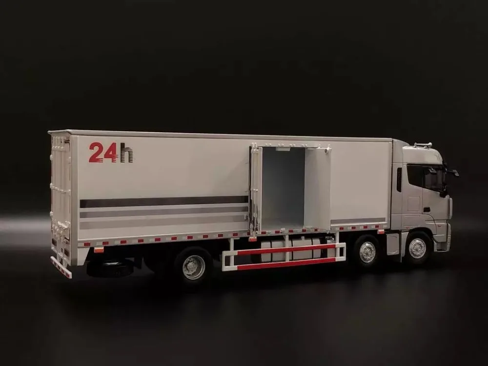 Коллекционная модель из сплава, подарок, 1:36, масштаб, Foton Auman, EST-A, 6X2, контейнер, фургон, грузовик, транспорт, литая игрушка, Модель игры, украшения