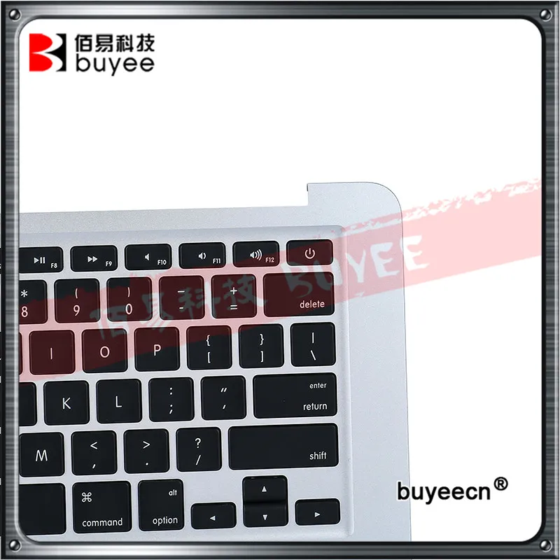 Оригинальная клавиатура A1466 US UK для Macbook Air Topcase 2012 2013 13 ''A1466 корпус C крышкой с английским раскладкой