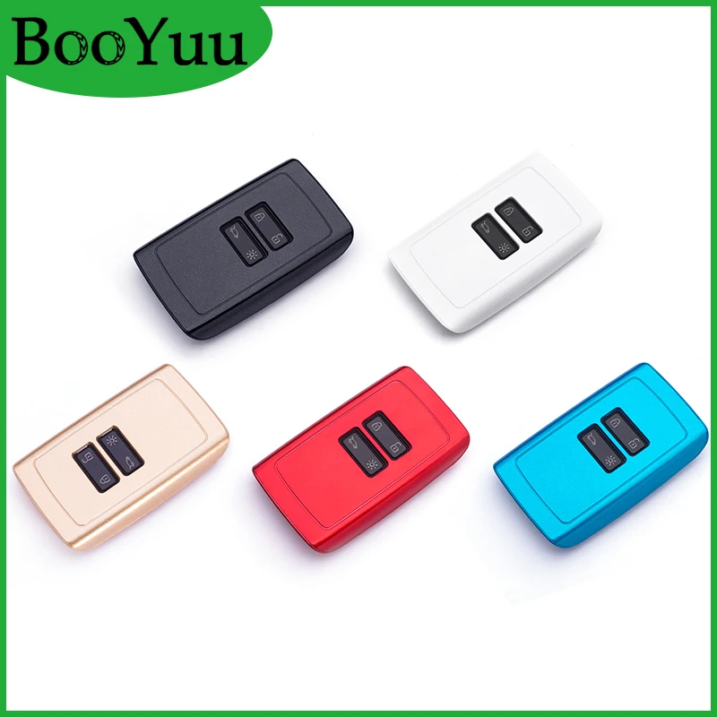 

BooYuu ABS Paint Remote CAR key Cover Key shell key Case For Renault car key Koleos Kadjar Megane Scenic Sandero 4 Button