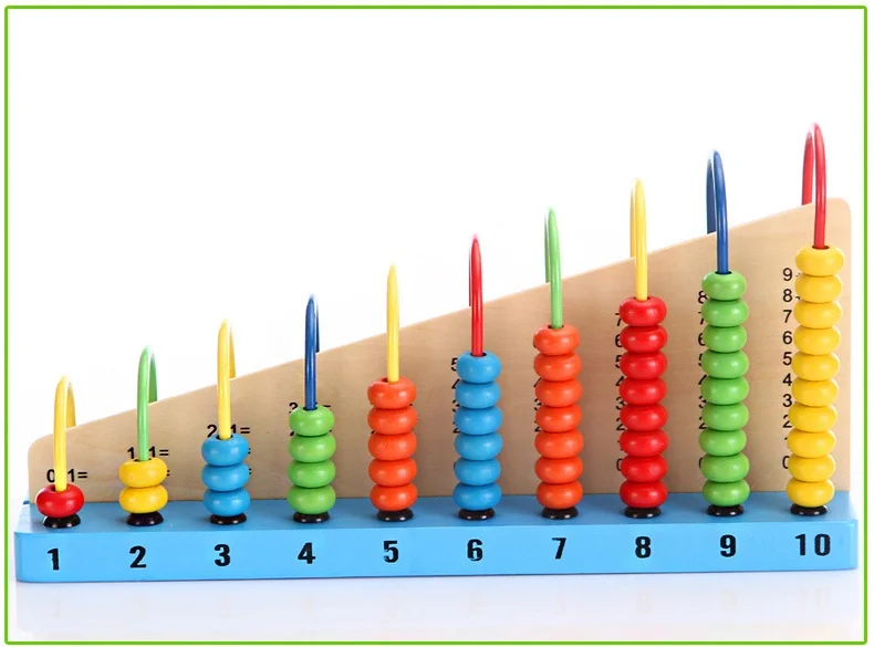 Детские развивающие игрушки деревянные счеты счетная рама для детей Раннее Обучение Математика школа рассчитать учебные средства инструменты высшего качества
