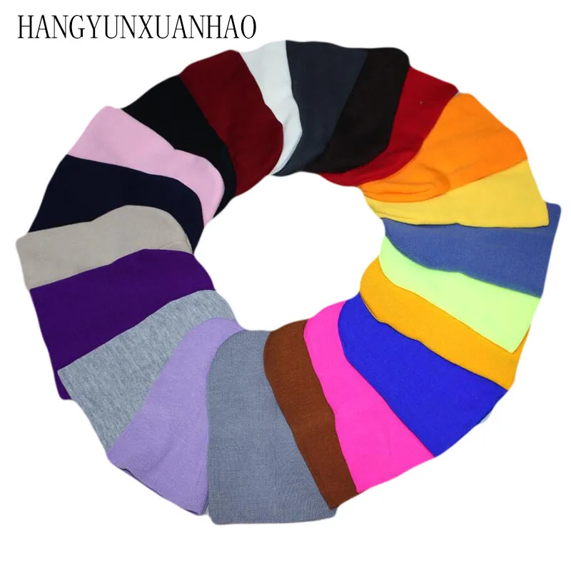 

Winter Hats for Woman New Beanies Knitted Solid Cute Hat Girls Autumn Female Beanie Caps Warmer Bonnet 2019 Ladies Casual Cap