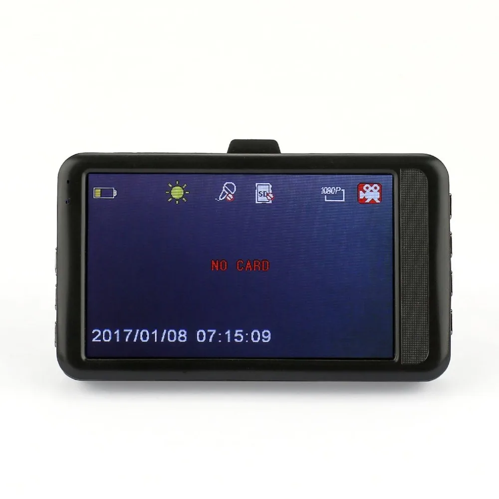 3.0 inch LCD Dash Camera Video Car DVR Recorder Full 1080P HD G-Sensor 32GB Motion Detector Cycle Recording 120 degree