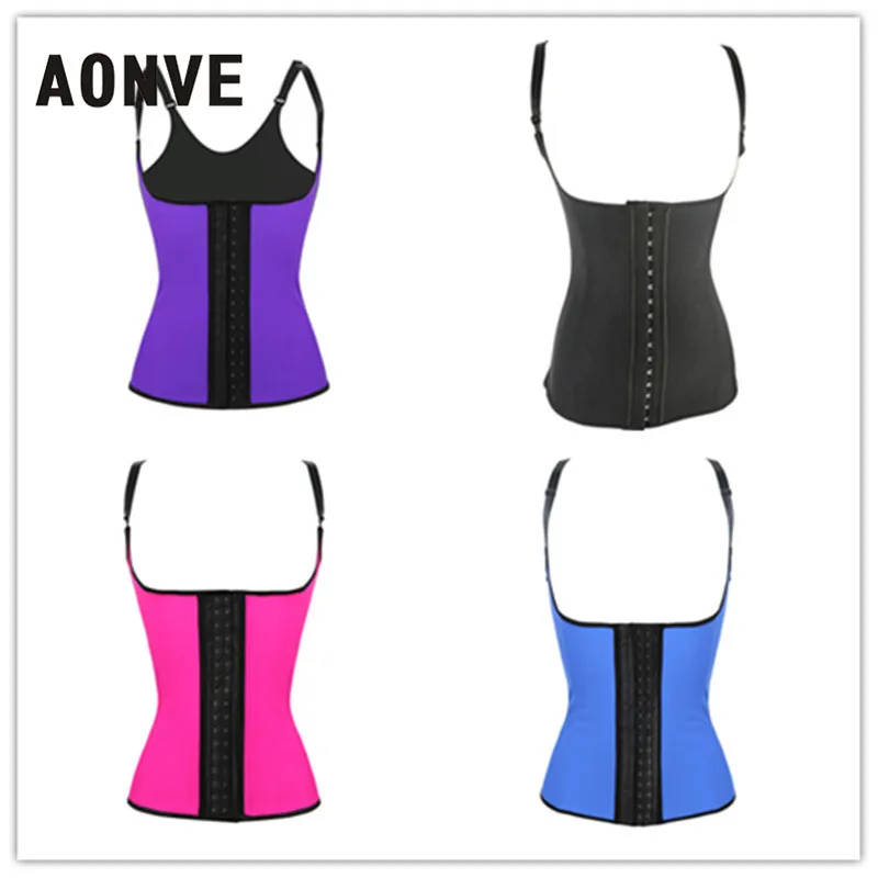 Buy AONVE Modeling Strap Latex Waist Trainer Vest