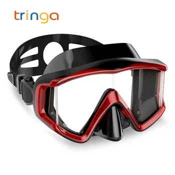

New Professional Scuba Diving Mask Anti-Fog Goggles Glasses Silicone Swimming Fishing Pool Equipment Tube Adjustable Strap Adult