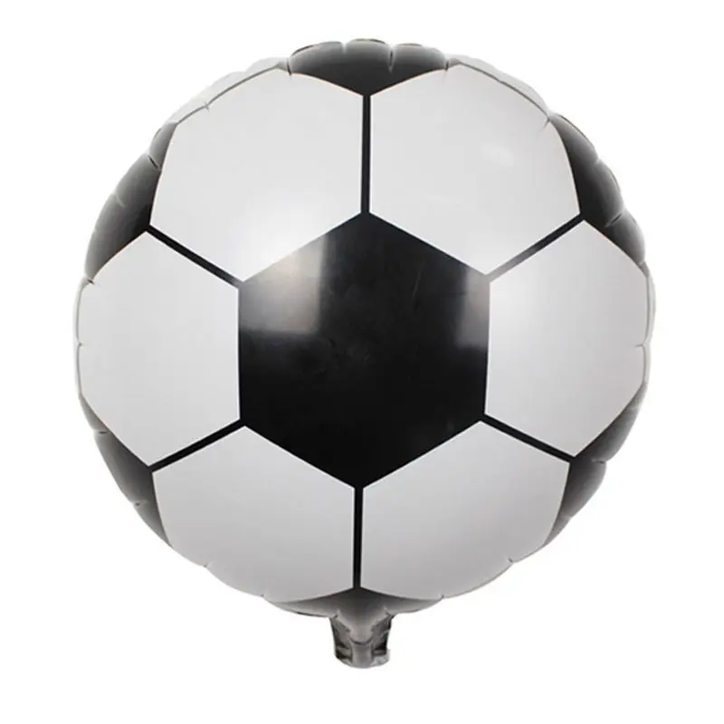 

10pcs World Cup 18 inch Football Aluminum Foil Balloons For Kid's Birthday Party Wedding Decoration