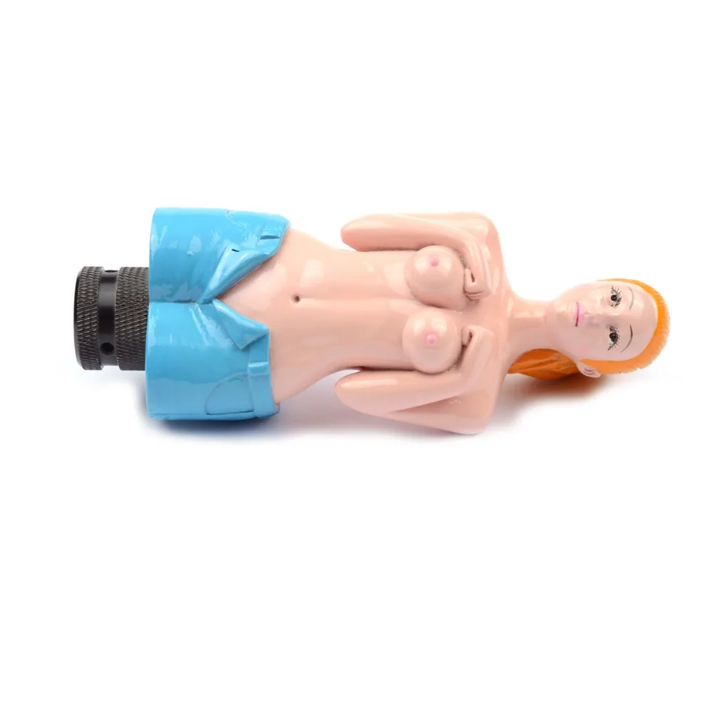 Chica Sexy divertido personalidad automática pomo De cambio manual De estilo De coche manual Kia transmisión universal Palanca De Cambios