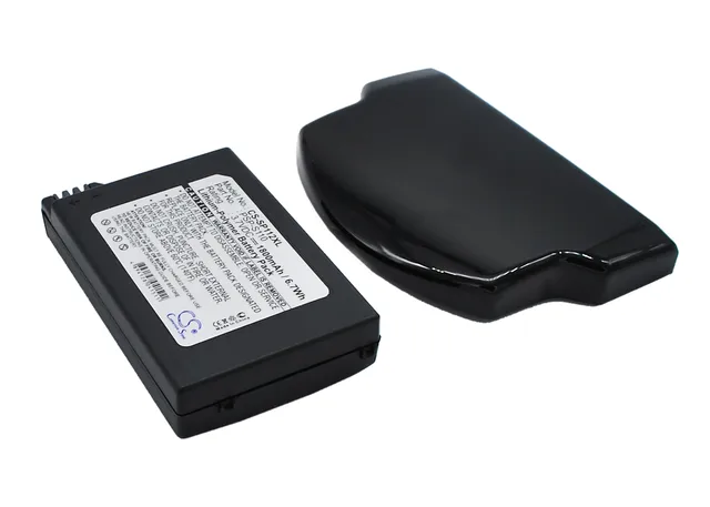 Batería de repuesto de 1800 mAh para PSP-1000G1W PSP-1000 PSP-1001 PSP-1004  PSP-1006 PSP-1000KCW PSP-1000K PSP-1000G1 PSP-110