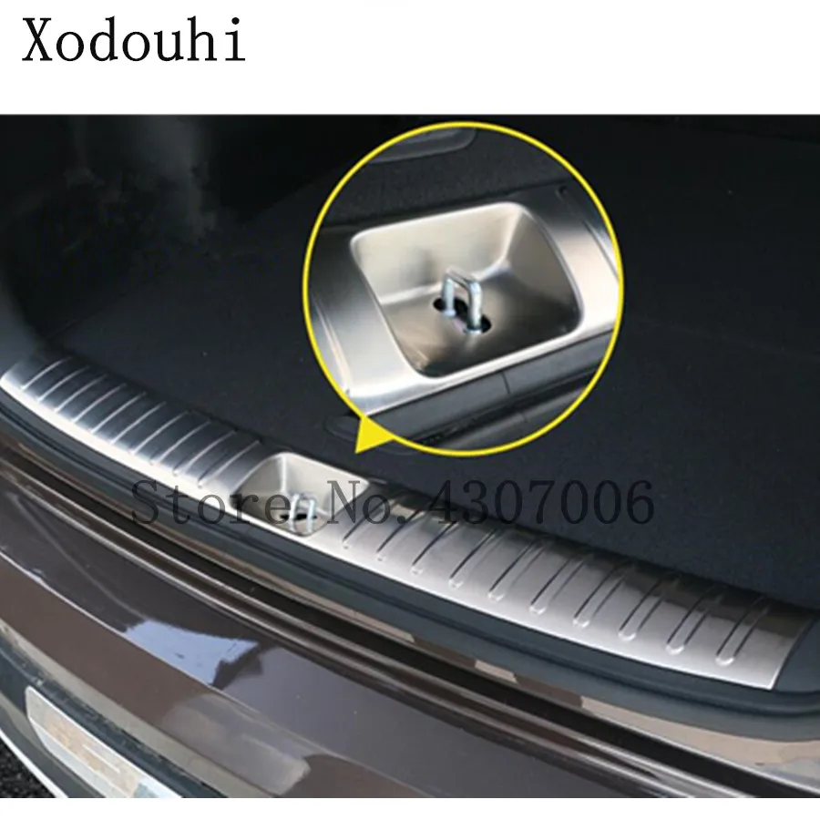 Для Hyundai Tucson 2015 2016 2017 2018 автомобильный ВНУТРЕННИЙ Задний внутренний бампер
