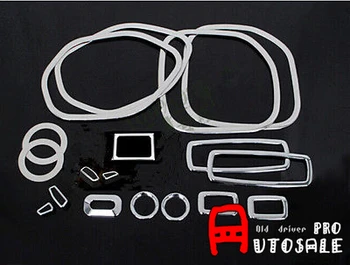 

For Jeep Grand Cherokee 2011-2015 18pcs Interior Accessories Whole Kit Cover Trims
